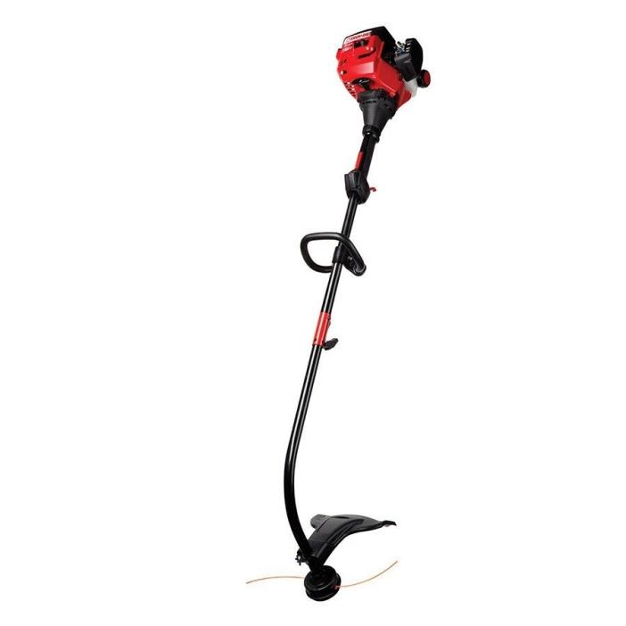 Troy-Bilt 25 cc 2 Cycle Curved Shaft Gas String Trimmer 17