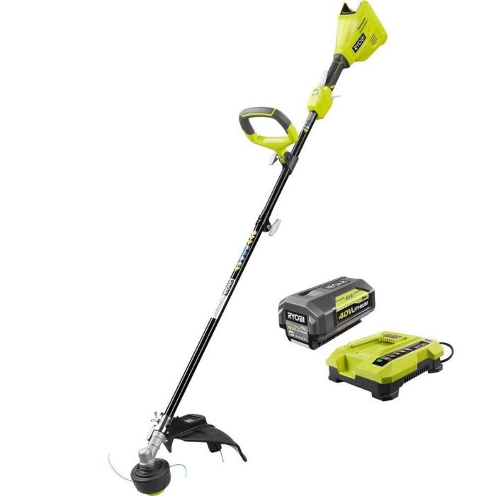 Ryobi 40V Li-Ion Brushless Electric Attachment Capable String Trim RY40230 *