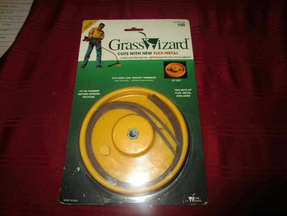 Vintage grass wizard model 100 New in package