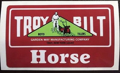 Troy Bilt Horse Horse Hood Decals