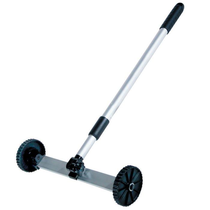 Empire 40 in. Black and Silver Adjustable Magnetic Clean Sweep 27059