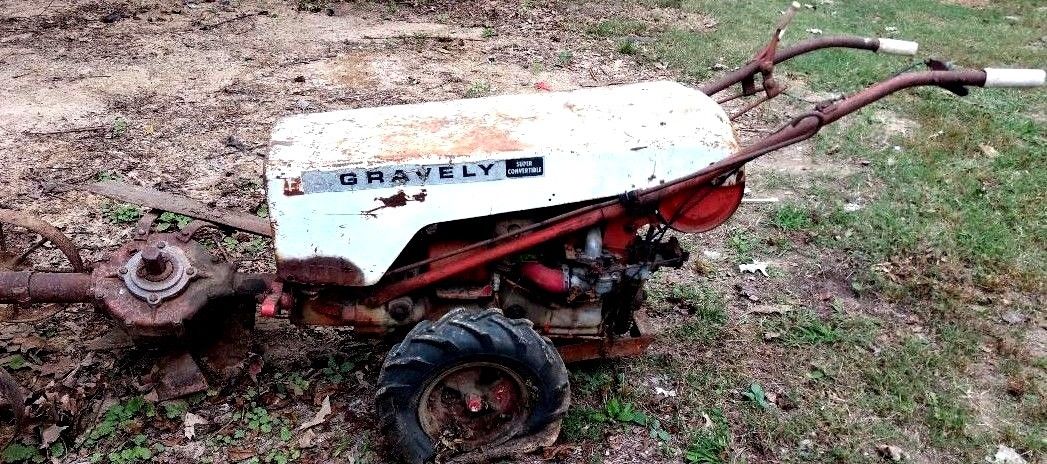 Vintage Gravely LI Garden Tractor Tiller 1965 to 1975
