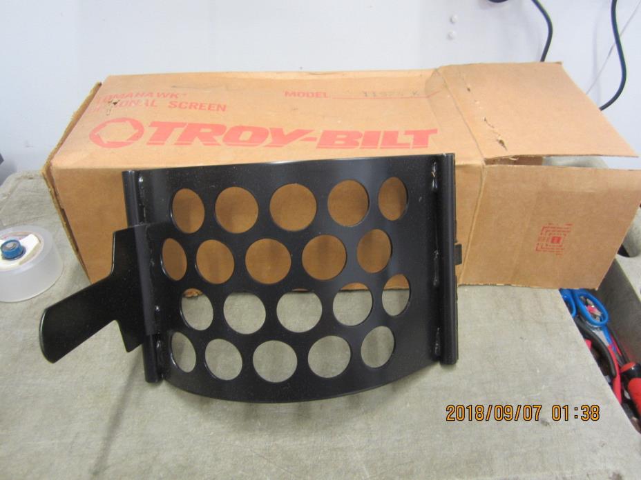 Troy Bilt SUPER Tomahawk Discharge Screen 1 3/4” HOLES 11574K 10” Width