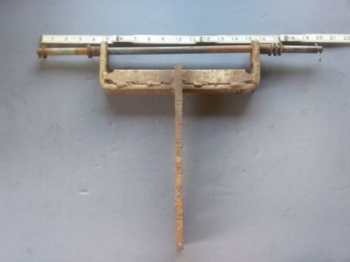 Vintage 60s 70s roto tiller rear wheel axle