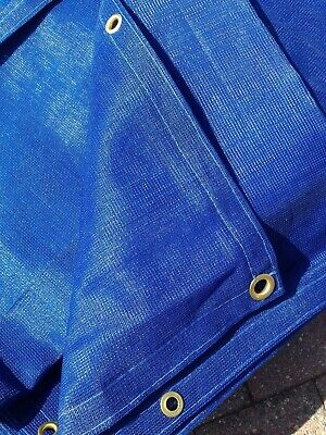 20' x 22' BLUE MESH SCREEN SHADE TARP