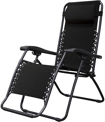 Caravan Sports Infinity Zero Gravity Chair, Black