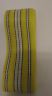 Vintage Lawn Chair Replacement Webbing Strap Outdoor Yellow white Black 17'