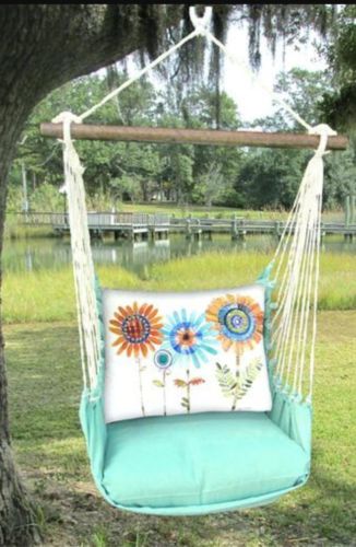 Magnolia flower Hammock Swing Chair Pillow