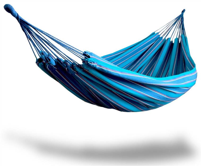 Brazilian Two Person Hammock in Blue [ID 3433149]