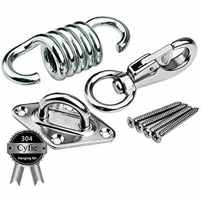 Hammock Chair Hammocks Stands & Accessories Hanging Kit, Load Capacity 600 Lb,