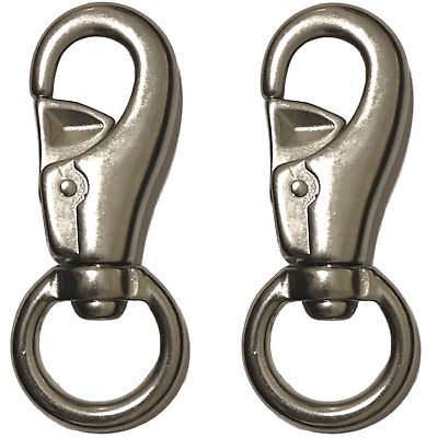 Bold Steels Swivel Hook Snap for Hammock or Hanging Swinging Chair - 1000 lb -