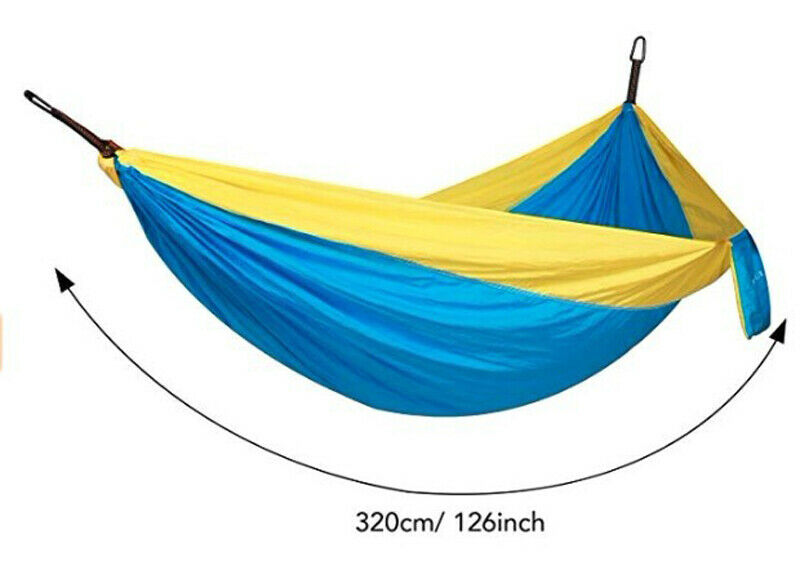 Camping Hammock Parachute w/Compass for Outdoor Camping and  Home yard