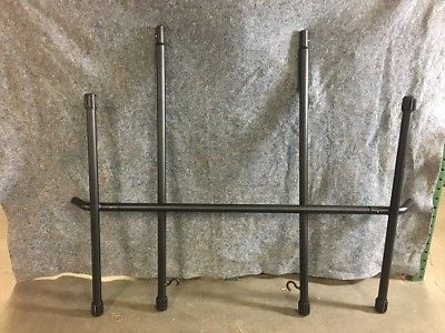 HD Steel Hammock Stand Travel Camping RV Outdoor Swing Yard Deck Patio Carr