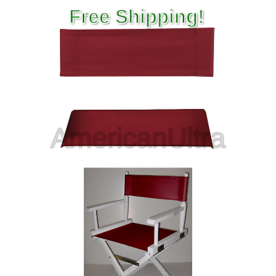 Casual Home Director Chair Replacement Canvas, Burgundy