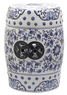 Tao Garden Stool in Blue and White [ID 3751555]