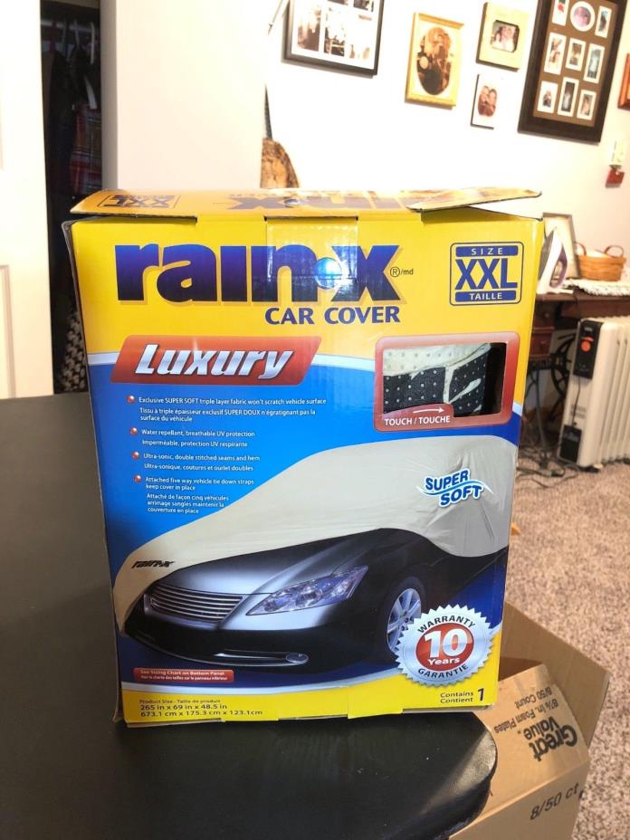 Rain-X 805529 Beige XX-Large Luxury Car Cover.