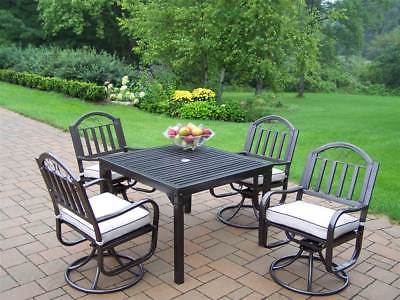 5-Pc Outdoor Swivel Dining Set [ID 128502]