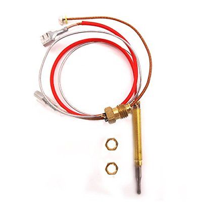 410mm Universal Thermocouple M6x0.75 Head Thread For Outdoor Gas Patio Heater