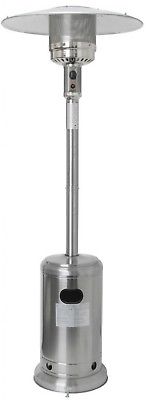 Hampton Bay Stainless Steel Patio Heater 48000 BTU Adjustable Heat Control New