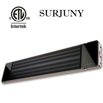 SURJUNY Infrared Heater, Electric Wall-Mounted Patio Heater,