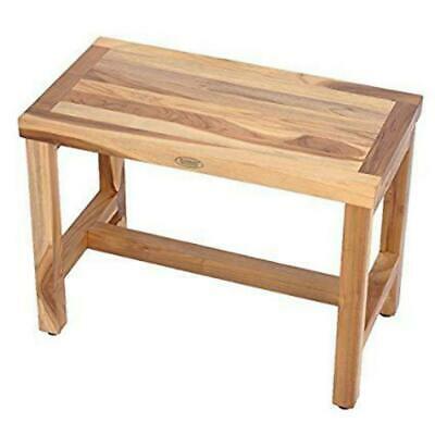 EcoDecors Eleganto Shower Bench, Natural