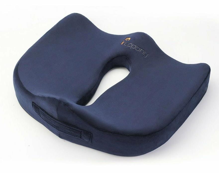 Coccyx Orthopedic Comfort Memory Foam Seat Cushion Pillow for Car Driver