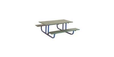 4 ft. Preschool Heavy Duty Table in Green Finish [ID 45847]