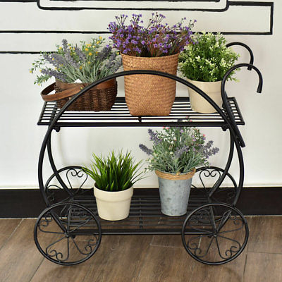 Ophelia & Co. Bobby Flower Cart Multi-Tiered Plant Stand