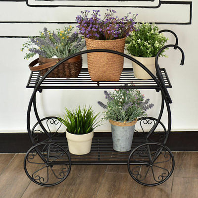 Ophelia & Co. Bobby Flower Cart Multi-Tiered Plant Stand