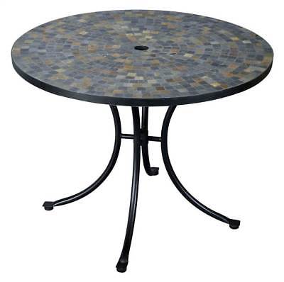 Dining Table with Slate Tile Top [ID 92870]
