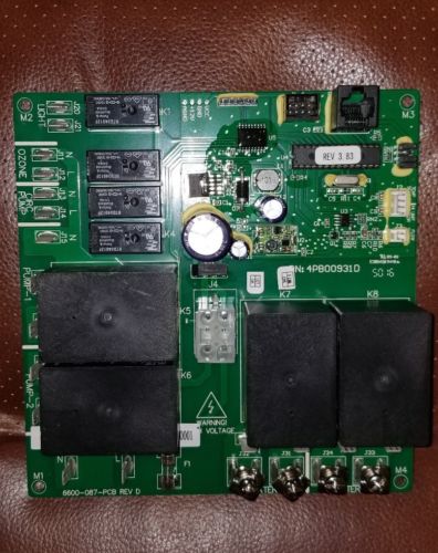 Sundance Spas - Circuit Board, J-300 With Clearray On-Demand Function - 6600-297