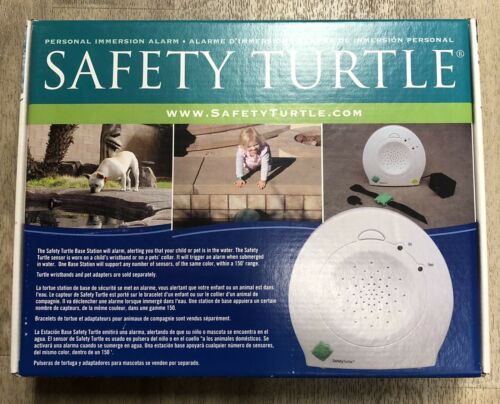 NEW Safety Turtle Child / Pet Immersion Pool/Water Alarm Kit Plus Wristband B102