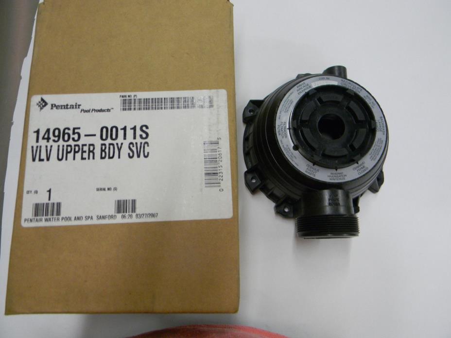 New Sta-Rite Pentair 14965-0011S Valve Cover    J5