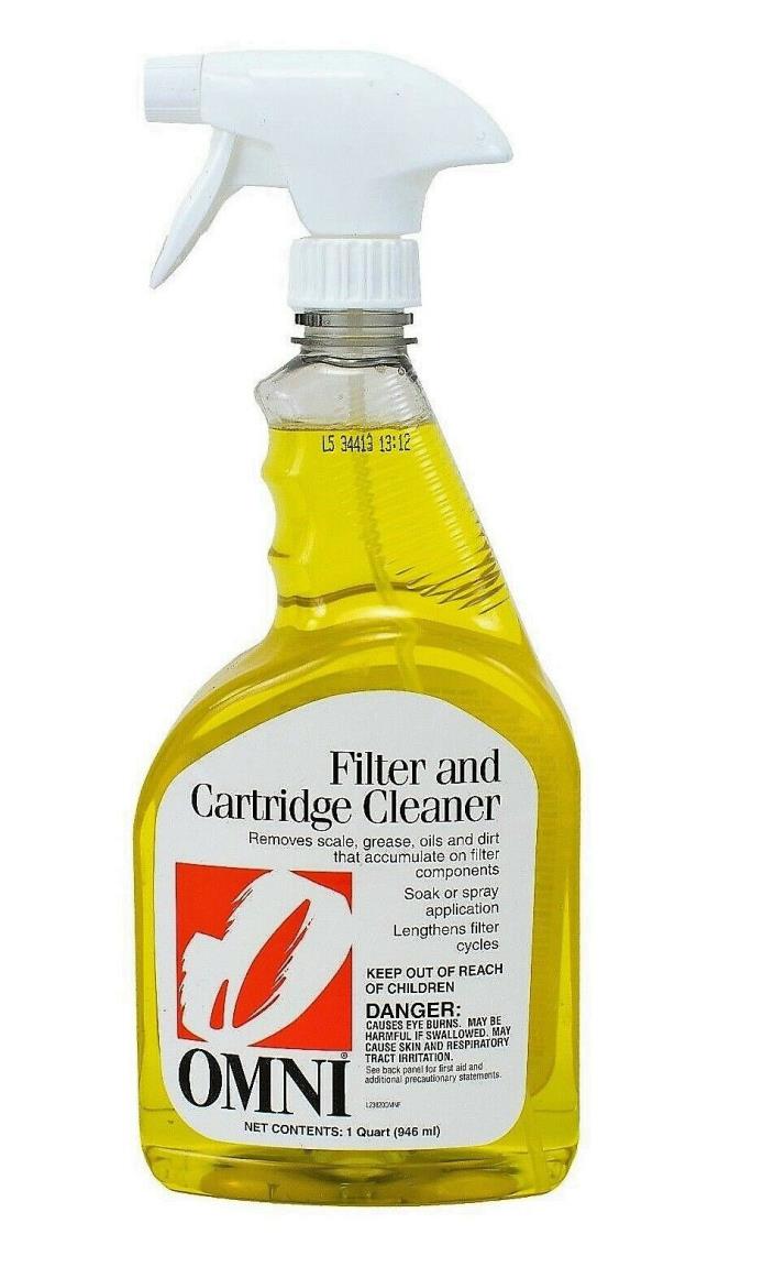 Omni 23820OMN - Filter & Cartridge Cleaner - 1 Quart - Spray Bottle