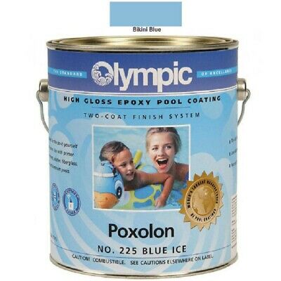Kelley 2228GL Olympic Poxolon 2 Epoxy Pool Coating - Bikini Blue 2228-GL