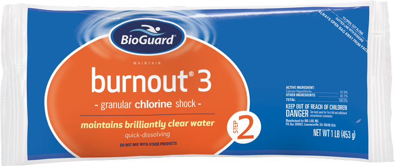 BioGuard Burnout 3 - 1 lb bags (6 Pack)