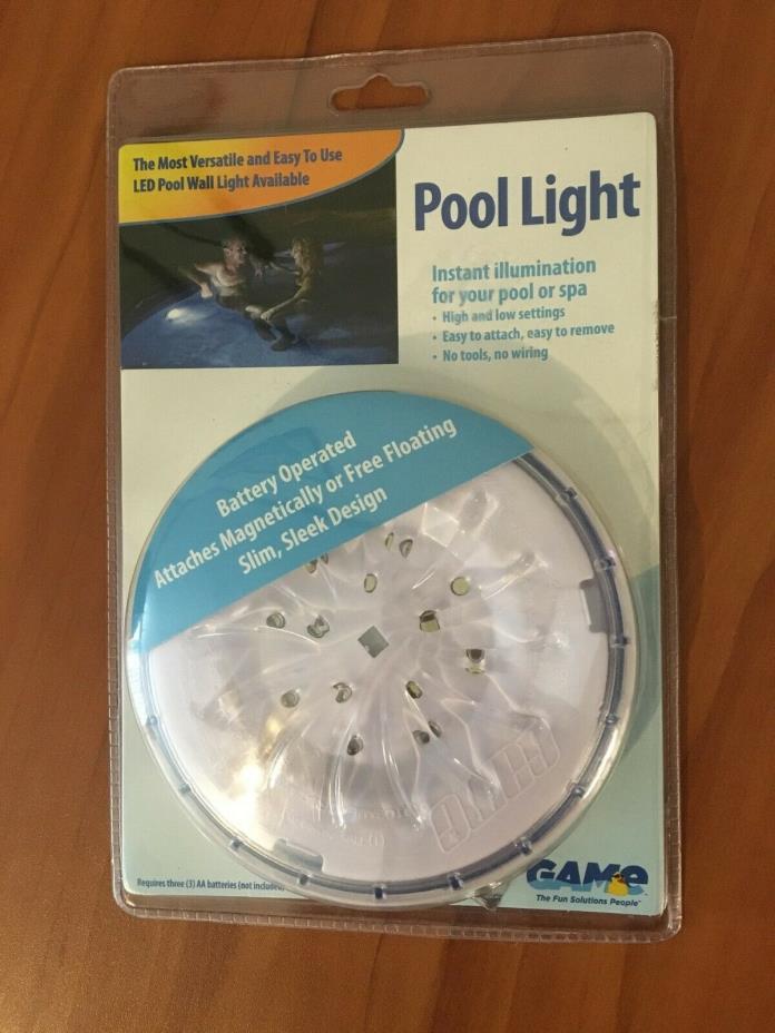 Pool Light by GAME. Great American Merchandise & Events, NIB (A14)