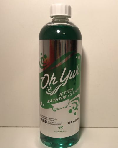 Oh Yuk Jetted Tub System Cleaner 16 oz for A Safe Clean And Healthy Bathtub