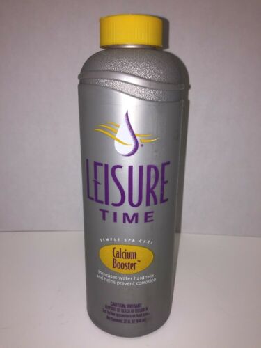 NEW Leisure Time Calcium Booster Increases Hardness SPA / HOT TUB 1 Qt 32 Fl Oz