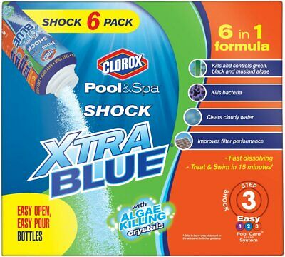 CLOROX Pool&Spa Shock Xtra Blue 6-Pound 33006CLX