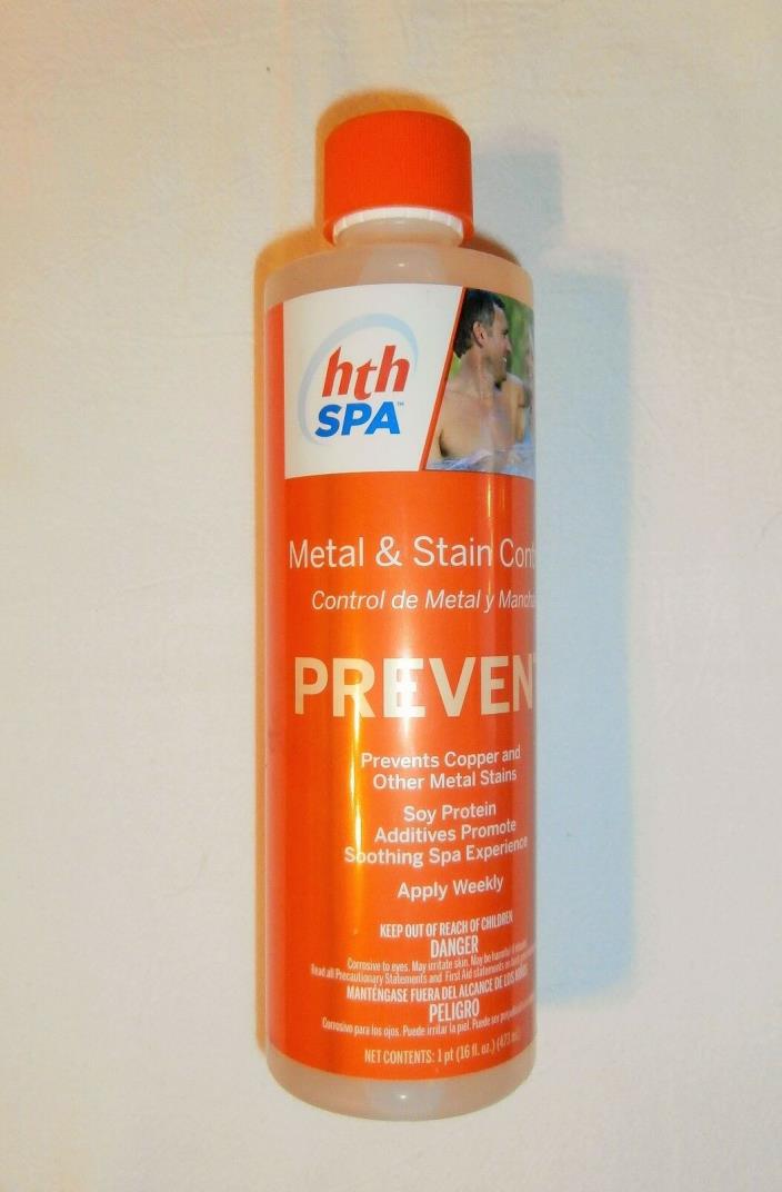 HTH Spa Metal and Stain Control PREVENTS METAL STAINS 1 PINT ARCH CHEMICAL
