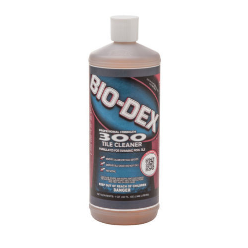 BIO-DEX #300 Tile Cleaner POOL SPA 1 QUART BOTTLE BD300  !!!USA SELLER!!!