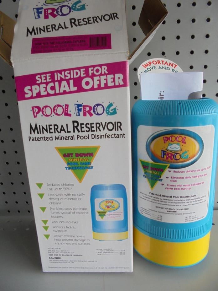 King Technology Pool Frog Above Ground Pool Mineral Reservoir 6100 Cartridge