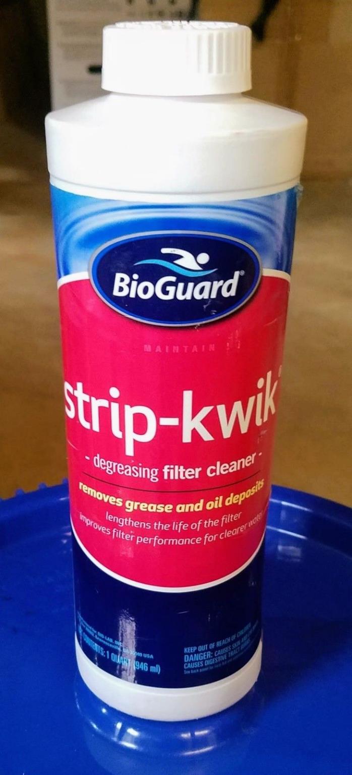 BioGuard Strip Kwik Pool Filter Cleaner - 1 qt.