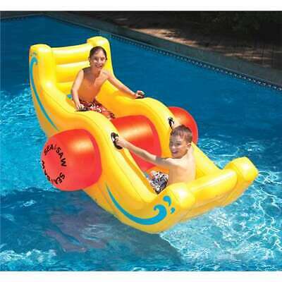 Swimline 9058 Swimming Pool Inflatable See-Saw Float Lounge | (Used)