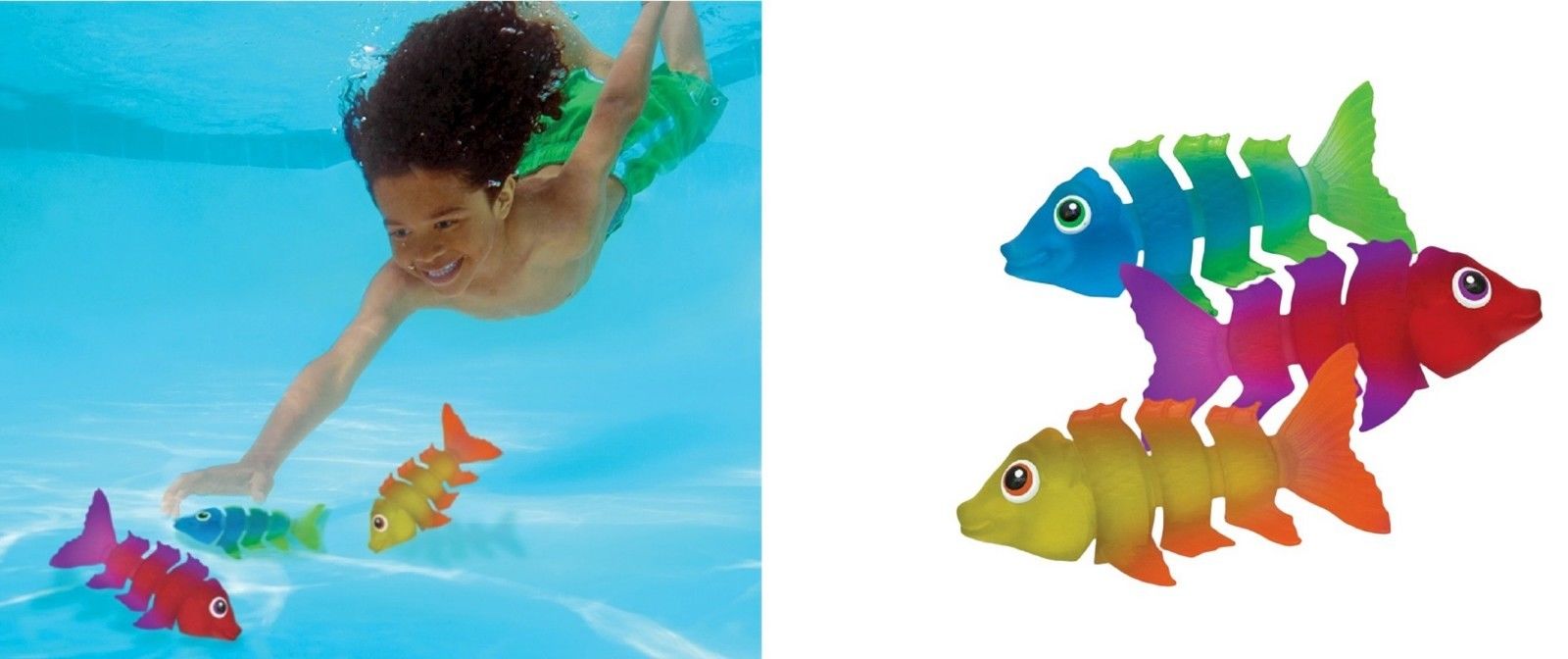 Swimways Fish Styx (3-pack) Dive Stick Toys For Water Pool Swimming Toy