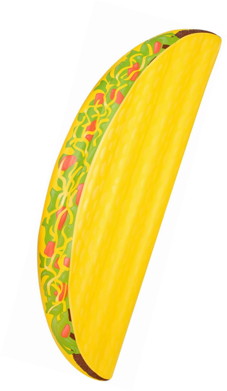 Inflatable 6.5 ft. Taco Pool Float