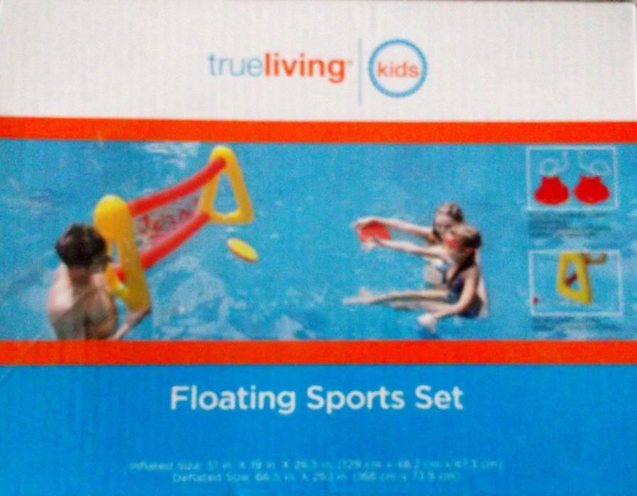 True Living Floating Sports Set Pool Fun Water Games
