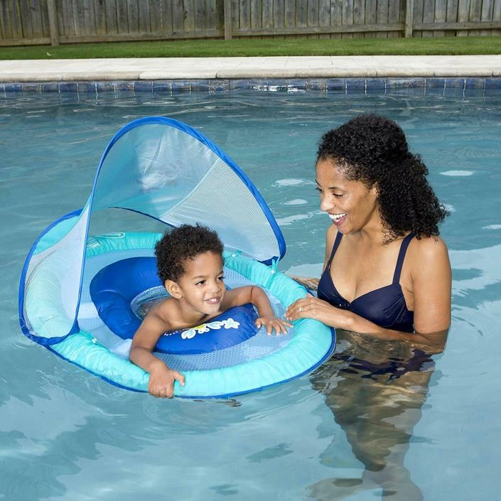 SwimWays Baby Spring Float Sun Canopy-Water, Play,Games,Sports,Floats,Pool, Raft