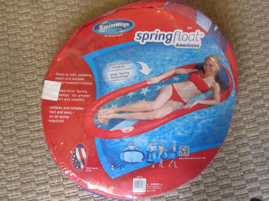 Inflatable Comfort Floating Swimming Pool Lounger Raft Mesh Bed Oversized Pillow